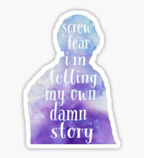 Bellamy Blake - Screw Fear Sticker