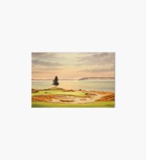 Chambers Bay Golf Course Art Board