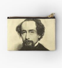 Vintage Charles Dickens Portrait Studio Pouch