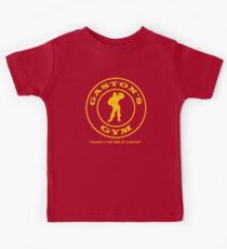 Gaston's Gym - Roughly the Size of a Barge Kids Tee