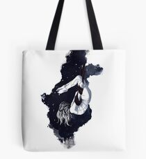 aerial yoga goddess 01 // aerial unicorn midnight edition Tote Bag
