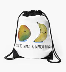 Food Pun - Es ist genug, um eine Mango-Bananen zu machen Turnbeutel