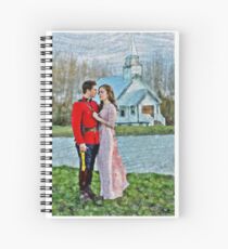 Jack And Elizabeth Spiral Notebook