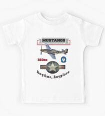 323rd TRS USAF Mustangs Kids Tee