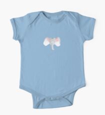 Cute Kids Elephant design One Piece - Short Sleeve