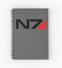 N7 Spiral Notebook