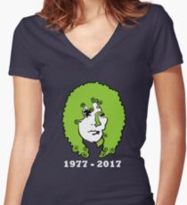 Marc Bolan anniversary Women's Fitted V-Neck T-Shirt