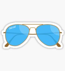 Chill Out RayBan Aviators Sticker