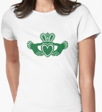 Celtic claddagh Women's Fitted T-Shirt