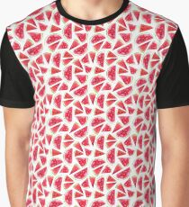 Watercolor watermelon slices Graphic T-Shirt
