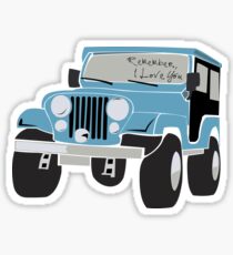 Vergiss nicht, ich liebe dich Sticker