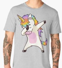 Dabbing Unicorn Shirt Hip Hop Dap Pose Men's Premium T-Shirt