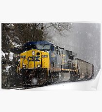 Schneesturm CSX Poster