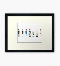 All Bill Murray's Wes Anderson Roles Framed Print