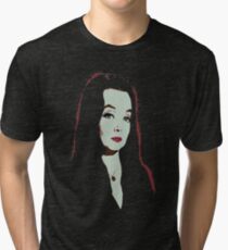 Morticia Addams Tri-blend T-Shirt