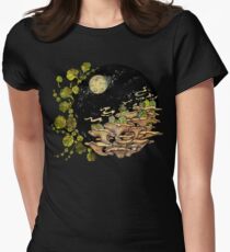 Village || Surreal Illustration by Chrysta Kay Women's Fitted T-Shirt