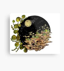Village || Surreal Illustration by Chrysta Kay Metal Print