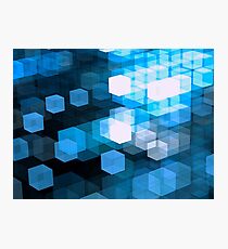 Sci-fi or technology fractal pattern Photographic Print