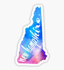 NH- Watercolor Sticker
