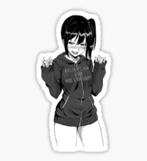 Anime Frau Sticker