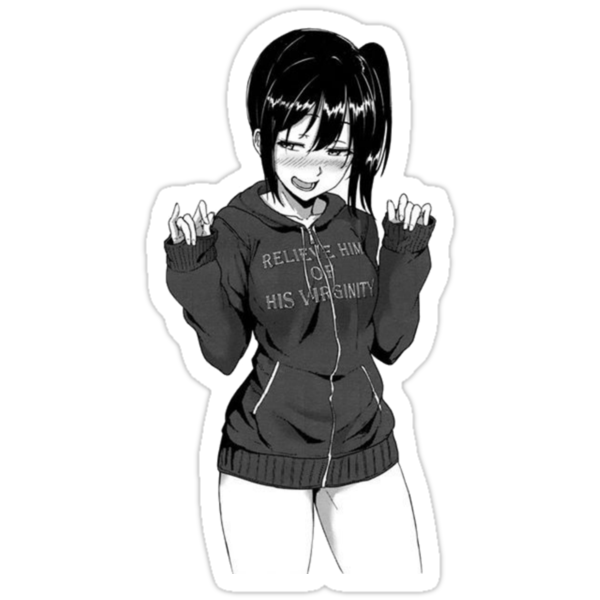  Anime  girl  Stickers by peachyweeb Redbubble