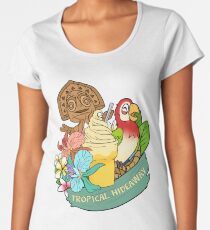 Tropical Hideaway Women's Premium T-Shirt