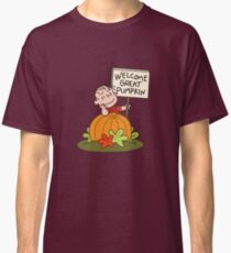 Welcome Great Pumpkin Classic T-Shirt