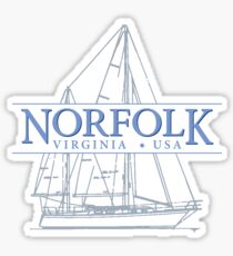 Norfolk Virginia Sticker