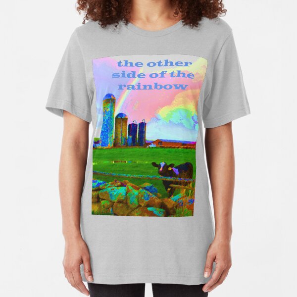 the other side of the rainbow Slim Fit T-Shirt