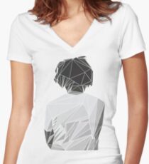 J. Cole - For Your Eyez Only Women's Fitted V-Neck T-Shirt