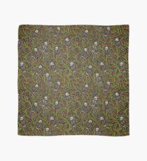 Dancing Skeletons Pattern Scarf