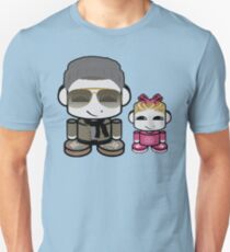 Mr. Boutit & Lil O'BOT Toy Robot Slim Fit T-Shirt