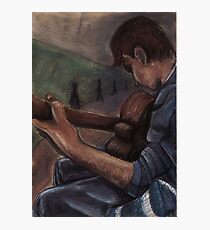 Busker Photographic Print