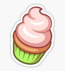 Video Game Cupcake Sticker