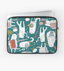 Cats band in blue(s) Laptop Sleeve