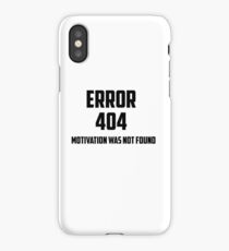 ERROR 404 iPhone Case