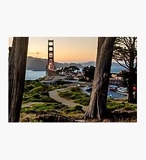A Different View of the Golden Gate Photographic Print