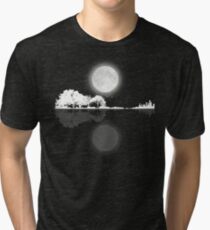 Nature Guitar Night Tri-blend T-Shirt