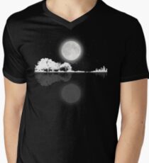 Nature Guitar Night Men's V-Neck T-Shirt