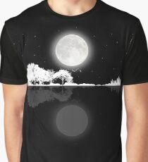 Nature Guitar Night Graphic T-Shirt