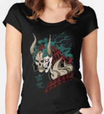 吉光 Yoshimitsu, Leader Of The Honorable Manji Clan Women's Fitted Scoop T-Shirt