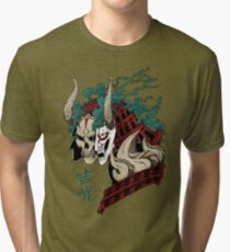 吉光 Yoshimitsu, Leader Of The Honorable Manji Clan Tri-blend T-Shirt