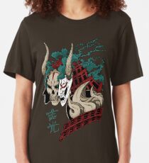 吉光 Yoshimitsu, Leader Of The Honorable Manji Clan Slim Fit T-Shirt