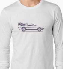 Camiseta de manga larga Delorean