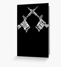 Tattoo Guns Greeting Card