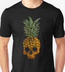 Green Punk Gold Skull Unisex T-Shirt