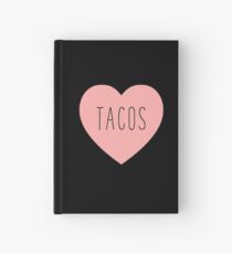 I Love Tacos Heart | Taco Time Hardcover Journal