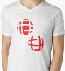 Two lenses Men's V-Neck T-Shirt