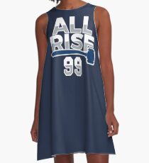 All Rise 99 - All Rise for the Judge NY Yankee Baseball A-Line Dress
