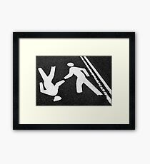 Dancing in the street Framed Print